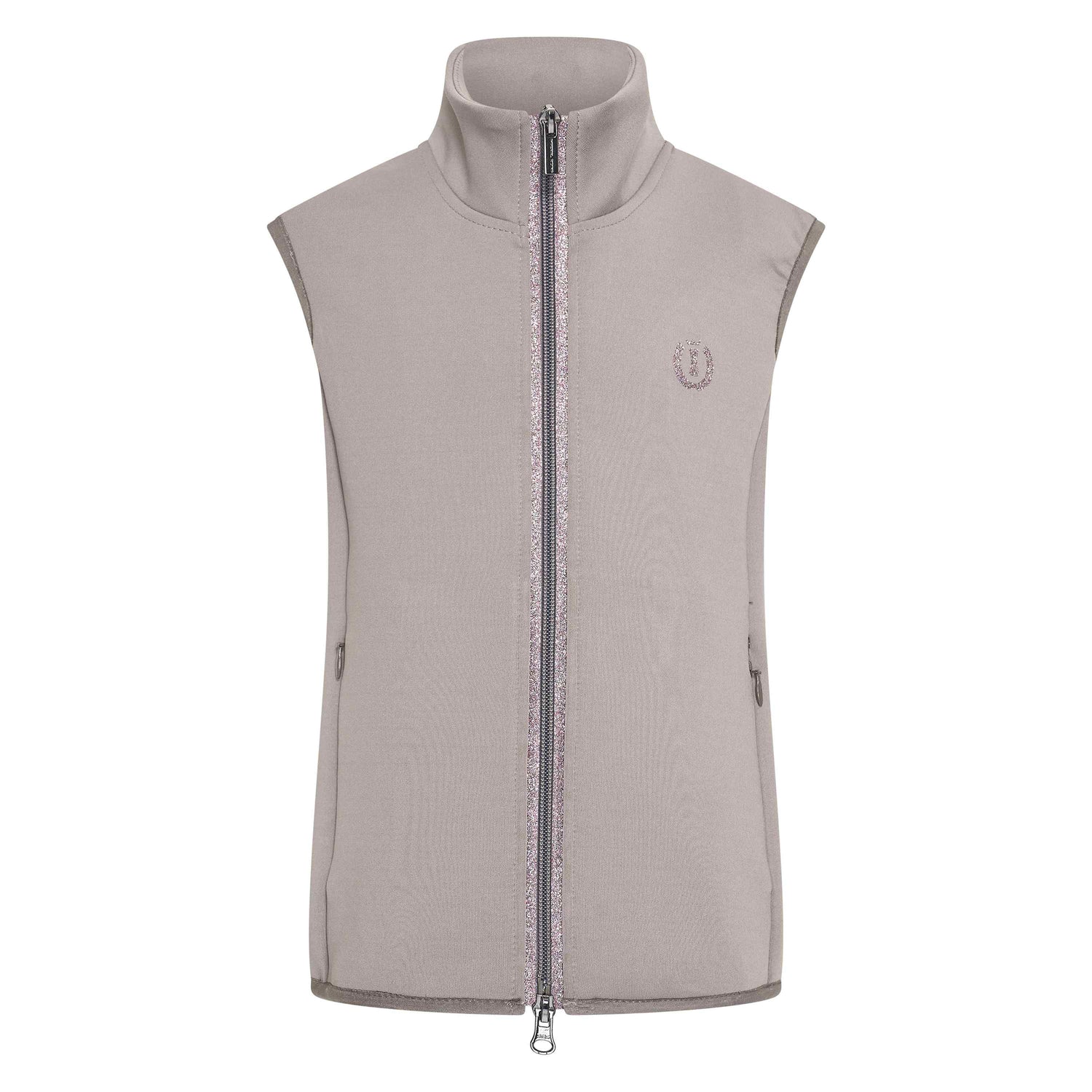Imperial Riding Izzy Sun Children's Bodywarmer #colour_charcoal