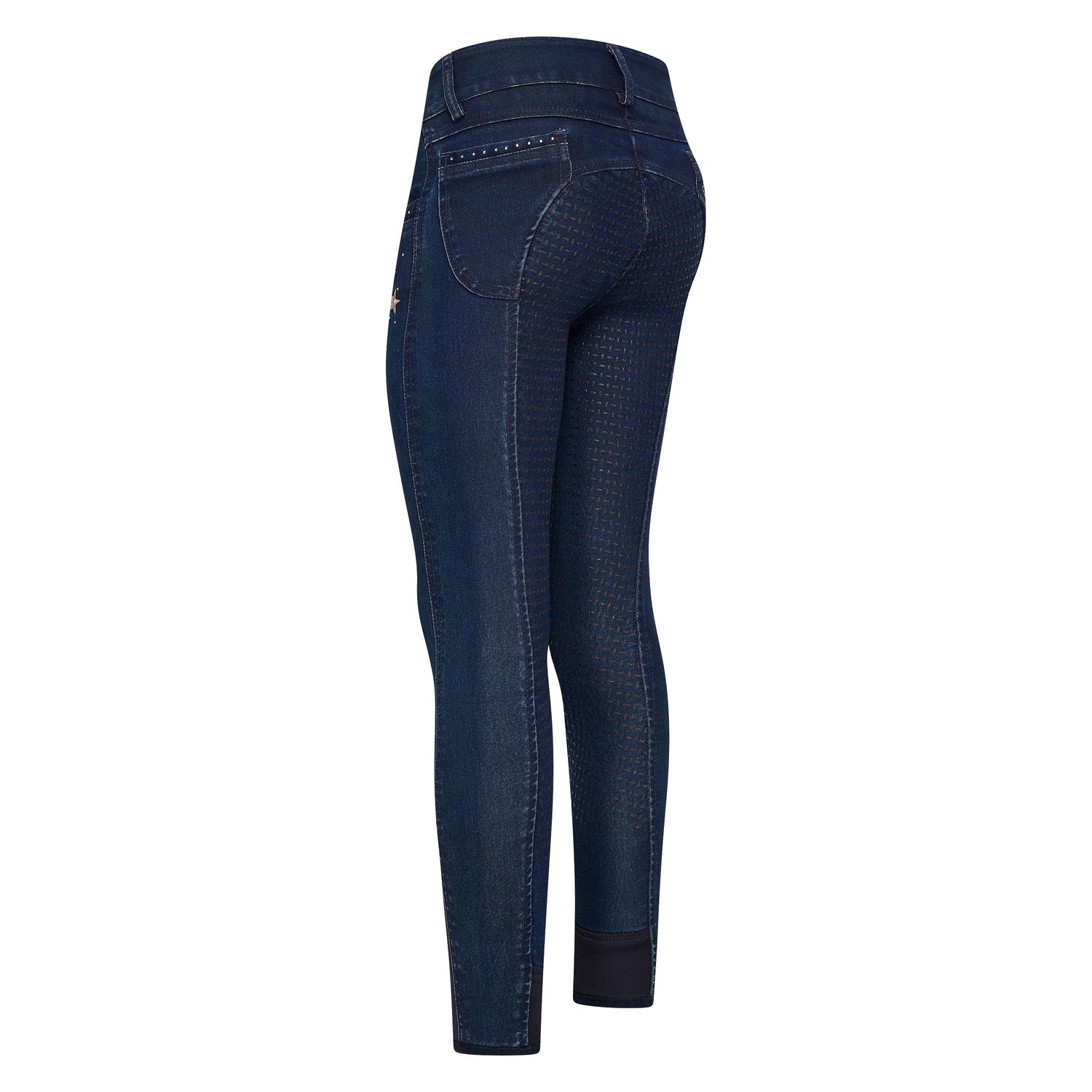 Imperial Riding Demi Children's Riding Breeches #Colour_dark-denim
