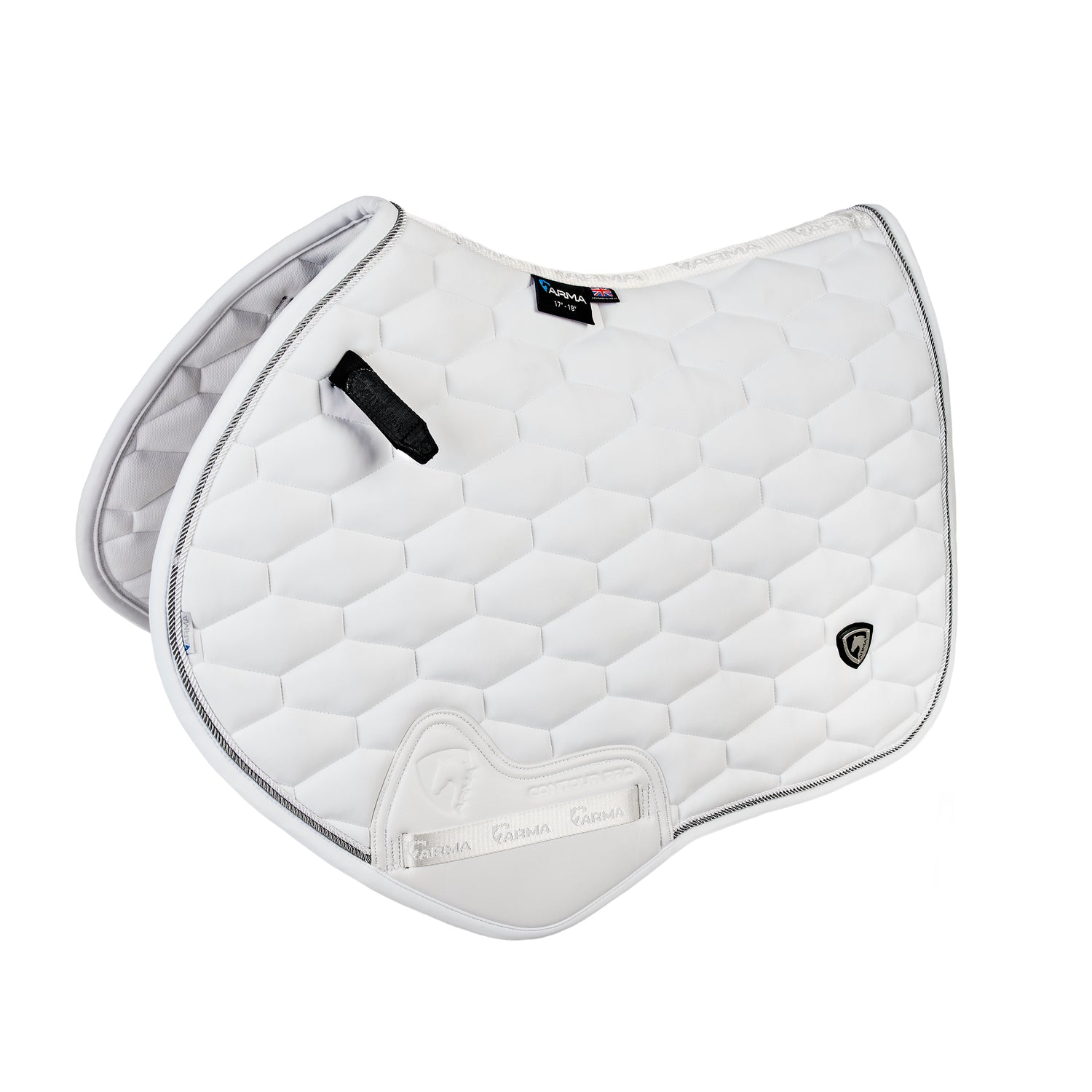 Shires ARMA Eltar Jump Saddlecloth #colour_white