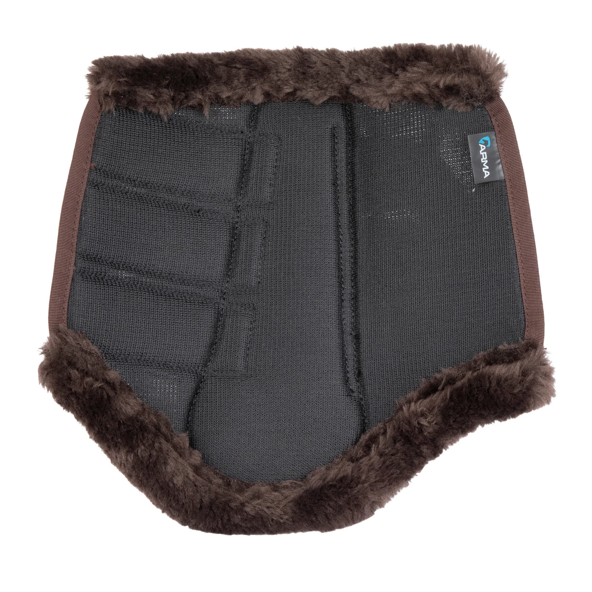 Shires ARMA Air Motion Supafleece Brushing Boots #colour_brown