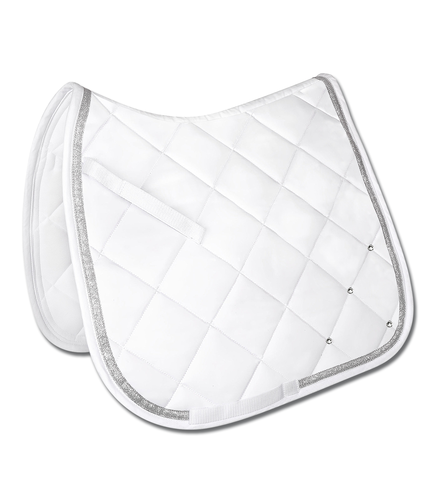 Waldhausen Competition Saddle Pad #colour_white-silver