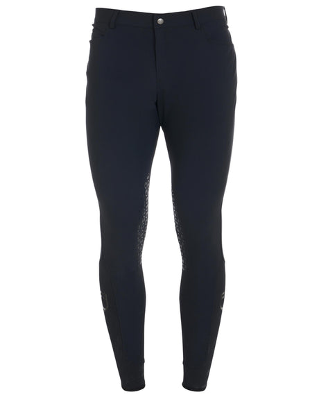 Equestro Men's Latest Generation Summer Breeches #colour_black