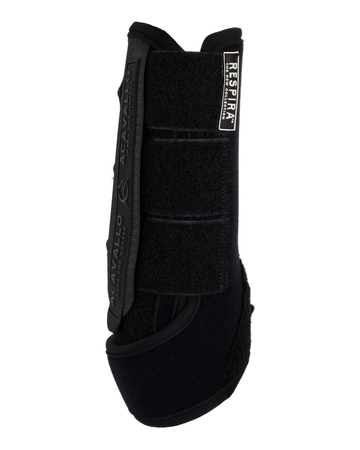 Acavallo Neoprene Front Boots Gel Inserts #colour_black