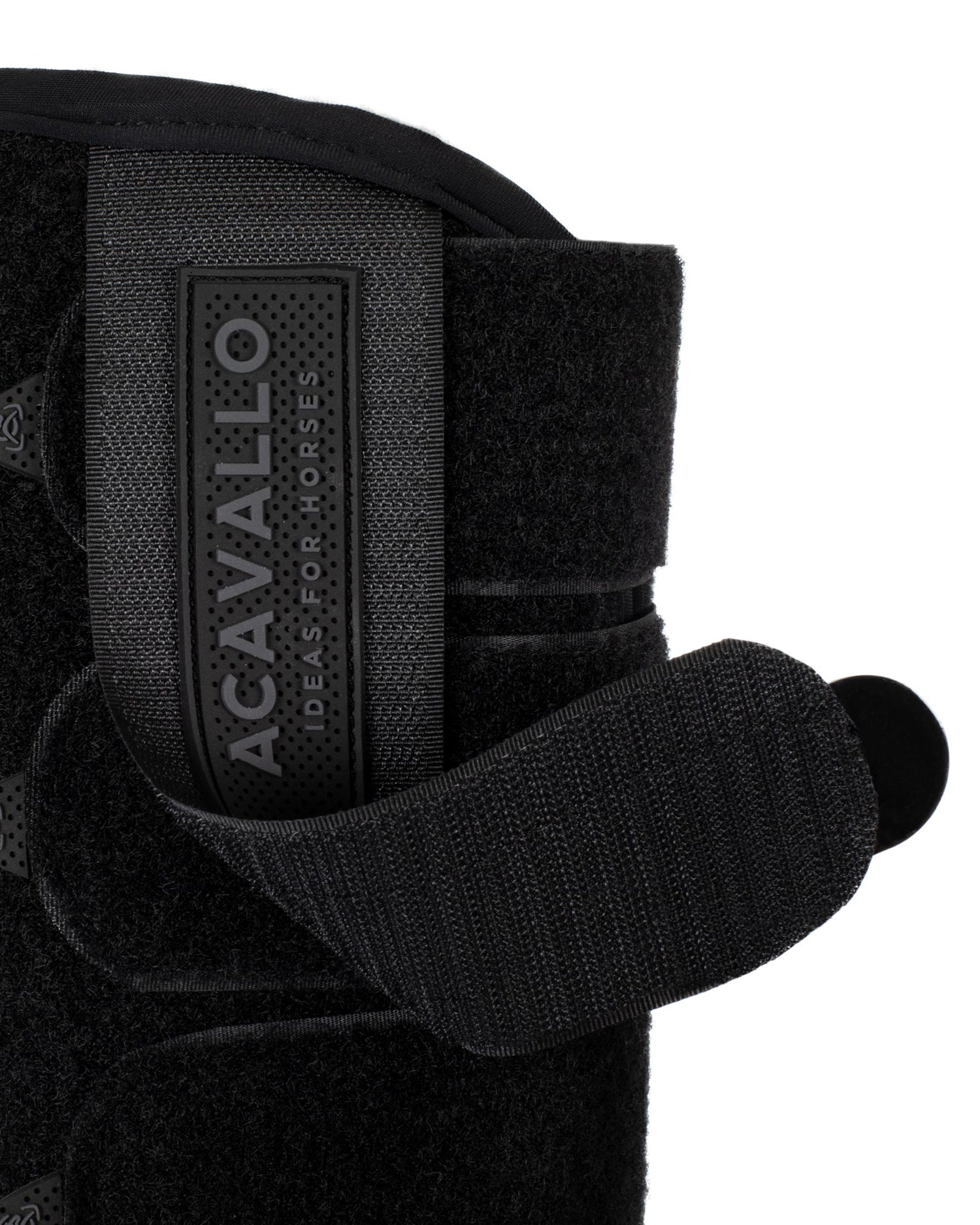 Acavallo Neoprene Front Boots Gel Inserts #colour_black