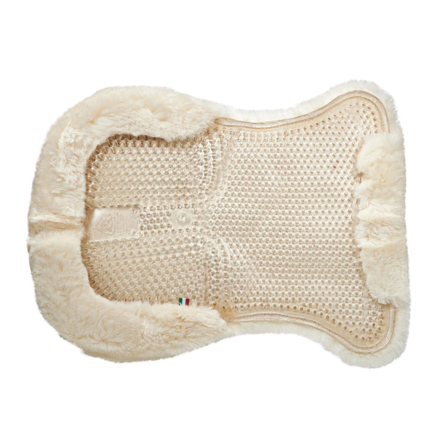 Acavallo Gel Ns-S Classic-S Full Rear Riser #colour_transparent-natural