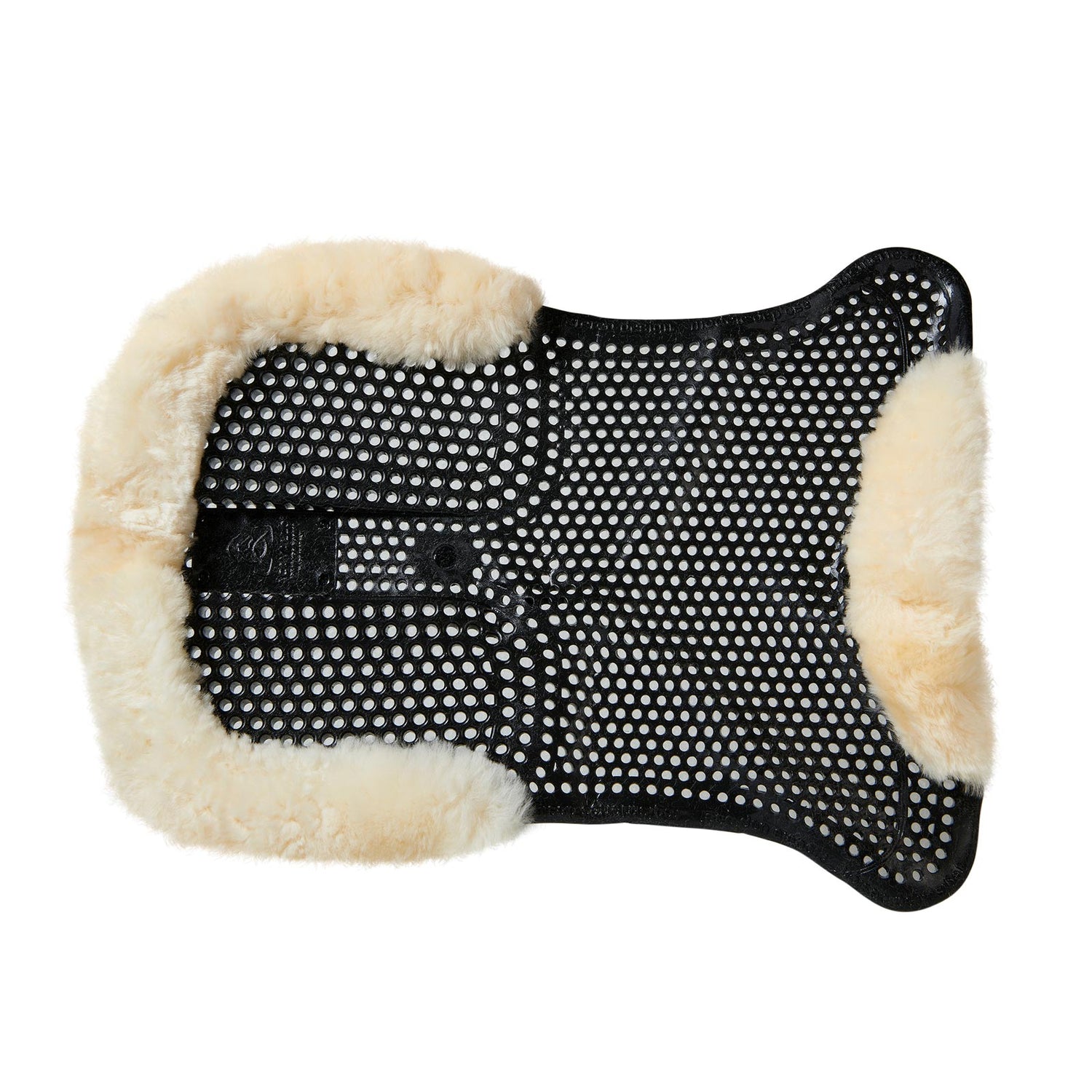 Acavallo Gel Ns-S Classic-S Cut-Out Rear Riser #colour_black-natural