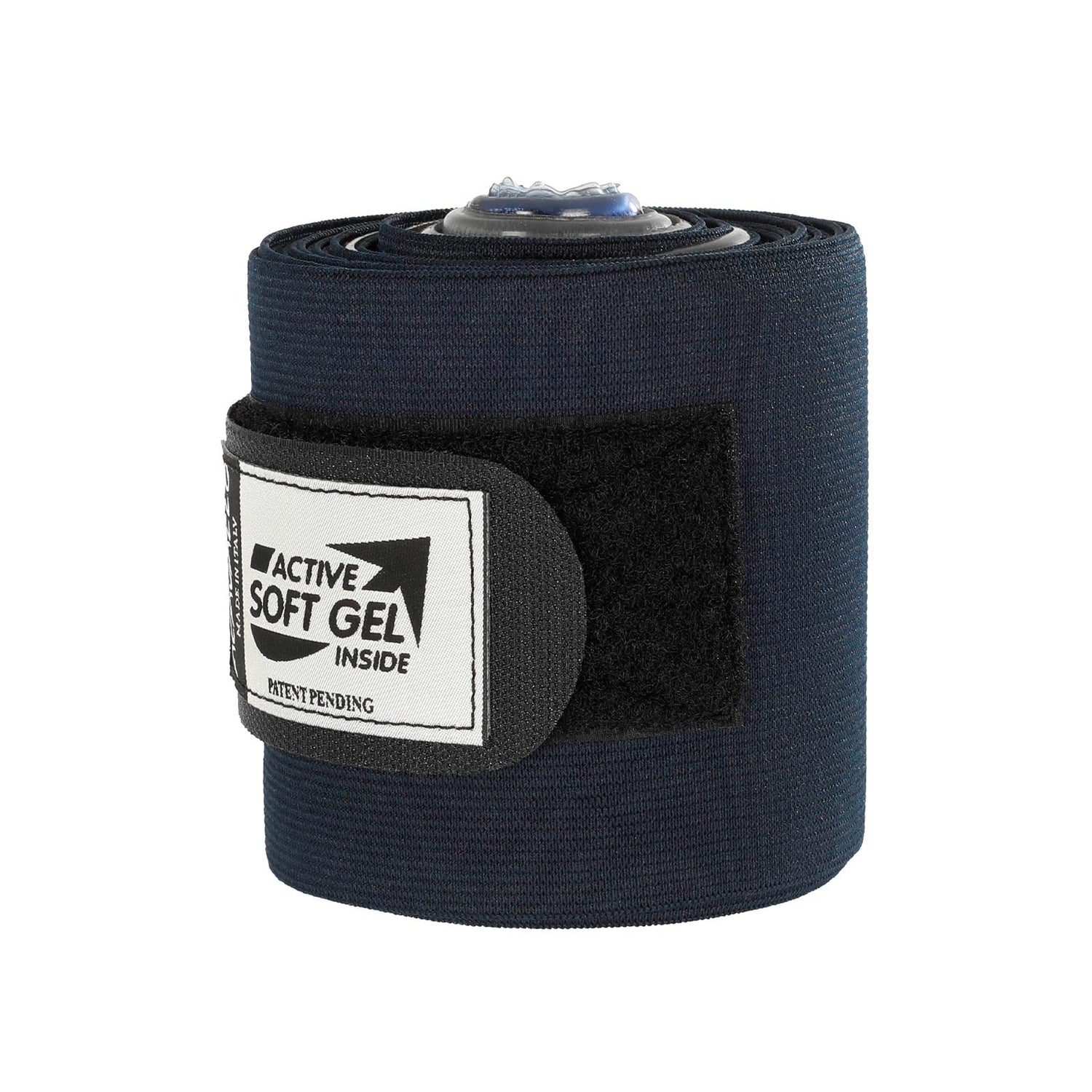 Acavallo Elastic Bandages Classic Gel #colour_blue