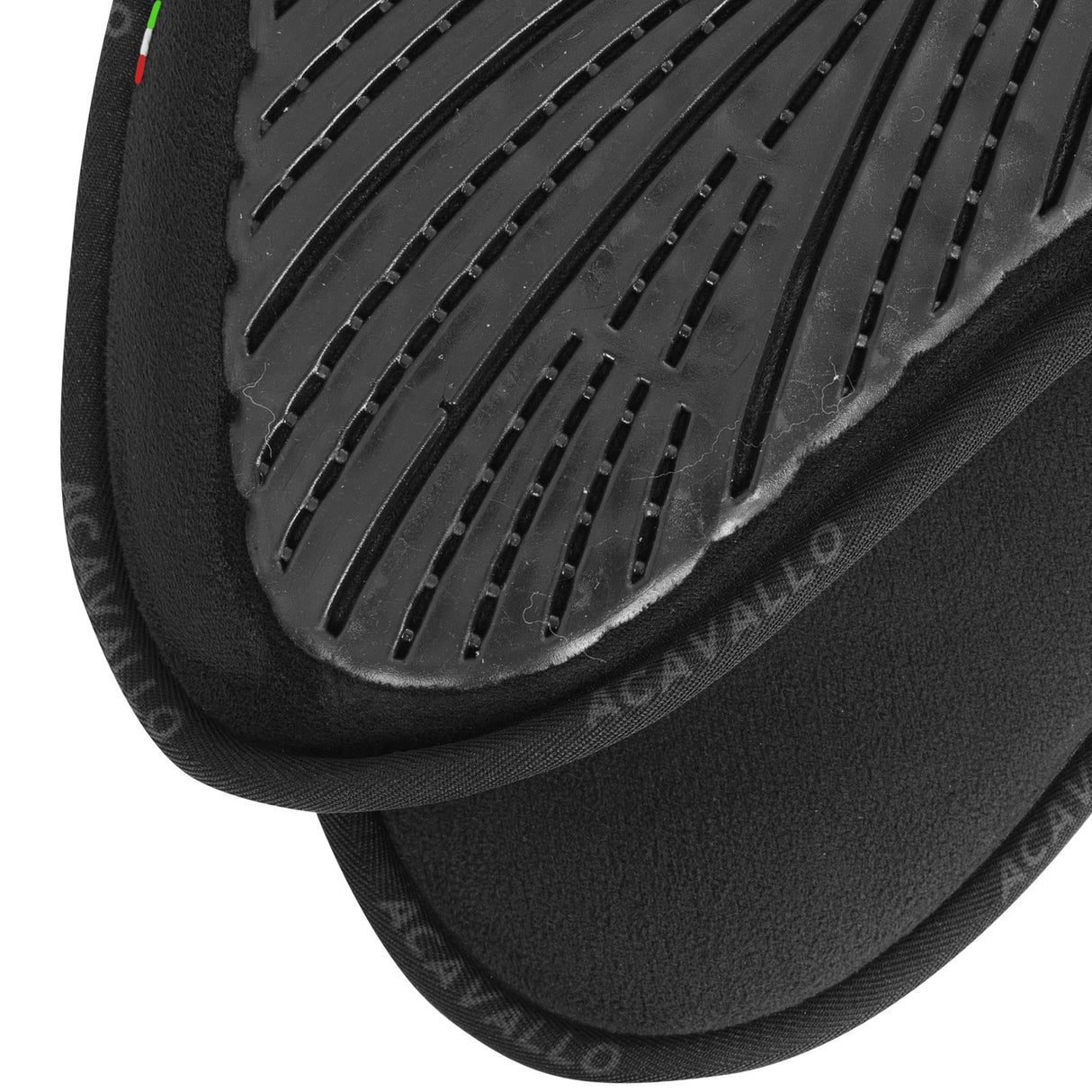 Acavallo Pad Mf Jccs Cw-Fs Suede Grip Gel Flat #colour_black