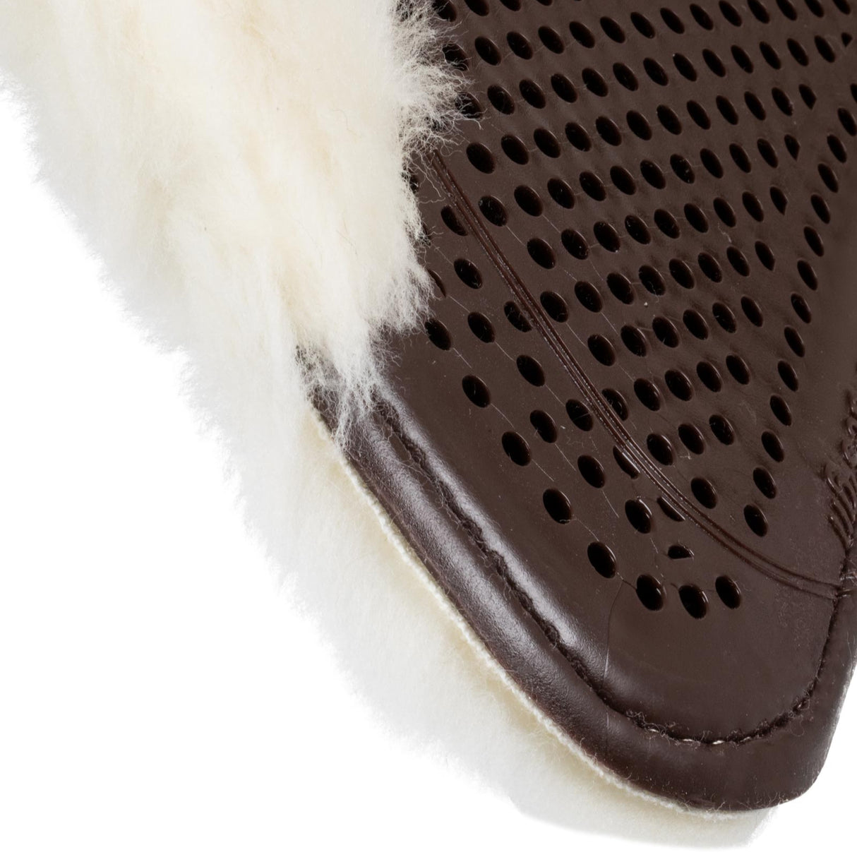 Acavallo Gel Ns-S Classic-S Wool Full Flat #colour_natural-brown