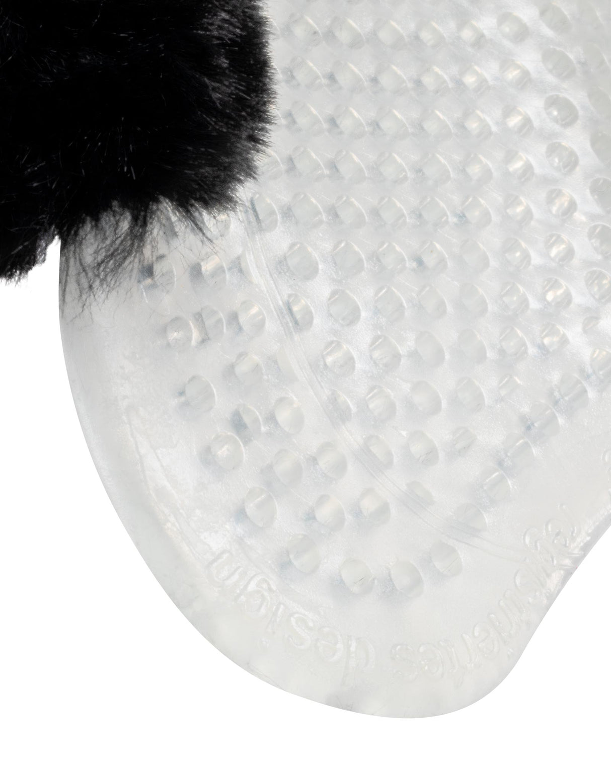 Acavallo Gel Ns-Fs Classic-Fs Cut-Out Rear Riser #colour_black-natural