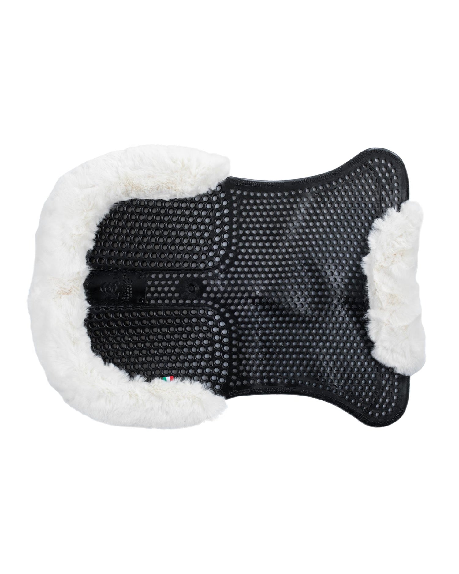 Acavallo Gel Ns-Fs Classic-Fs Cut-Out Rear Riser #colour_black-white