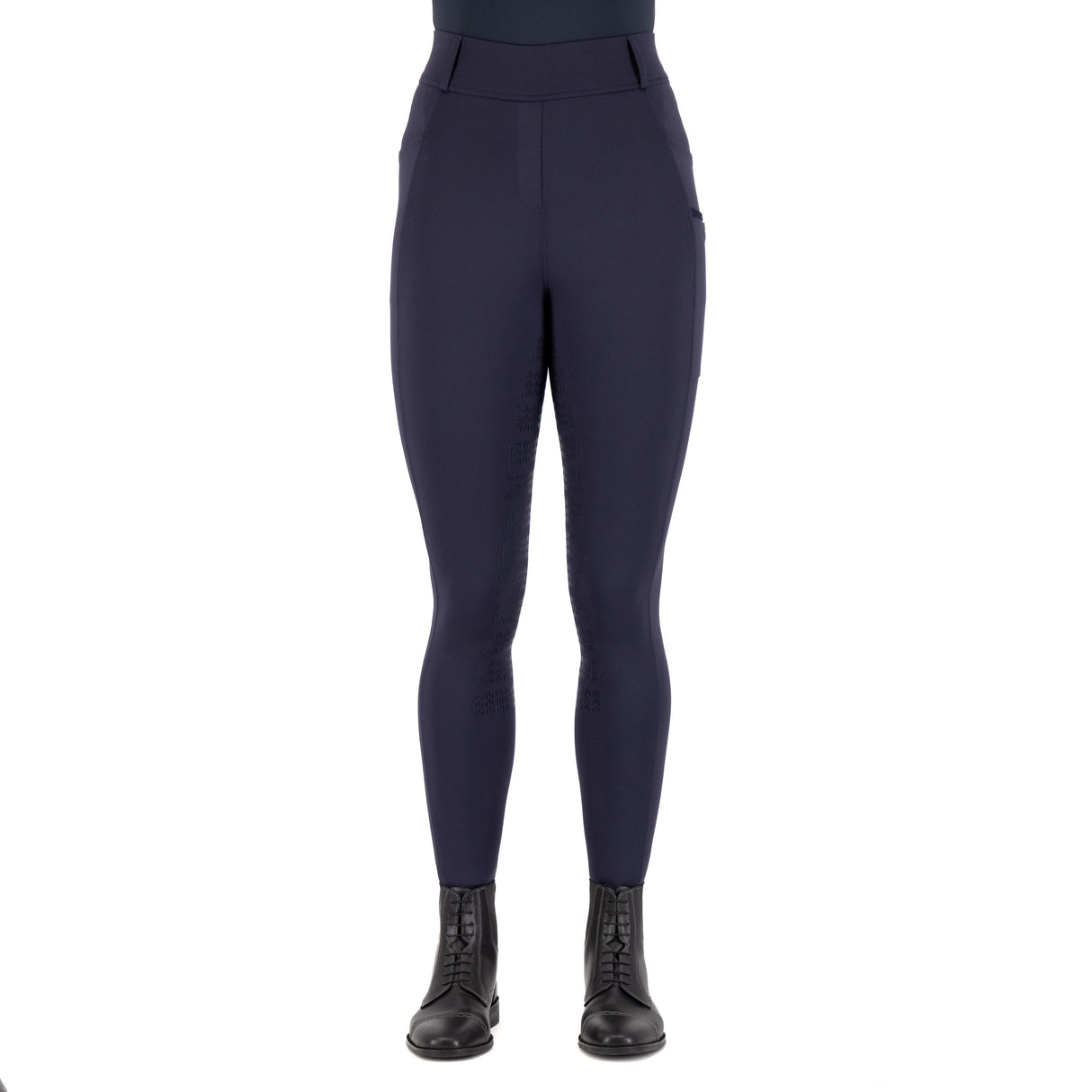 Imperial Riding Children's Tamara Full Grip Riding Tights #Colour_sapphire