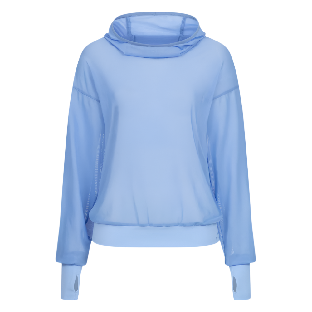 E.L.T Ruby Fly Protection Hoody #colour_blue-grey