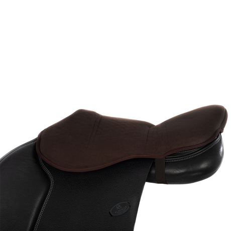 Acavallo Ortho-Coccyx Seat Saver Jumping Classic Gel-In Dri-Lex 20mm #colour_brown