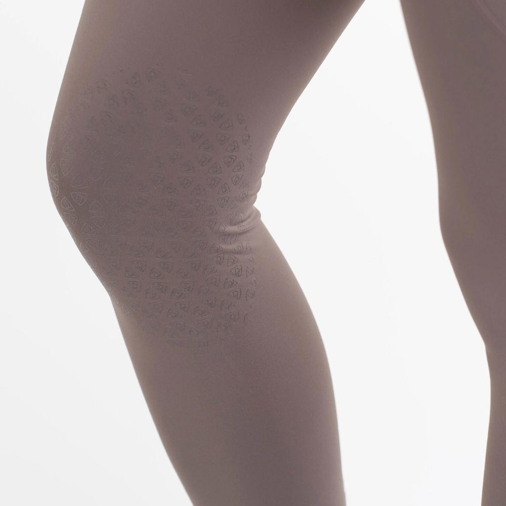 EQUIDRY Women's Water Repellent Leggings #colour_mocha-white