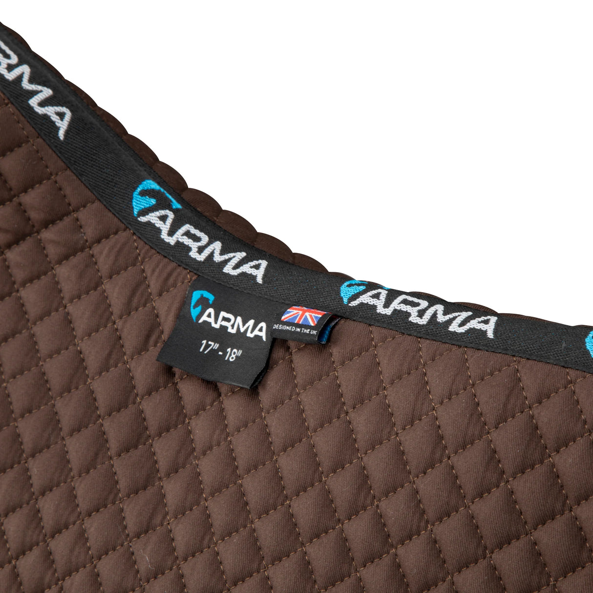 Shires Performance Supafleece Saddlecloth #colour_brown