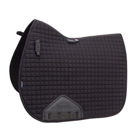 Shires ARMA Deluxe Cotton Saddlecloth #colour_black