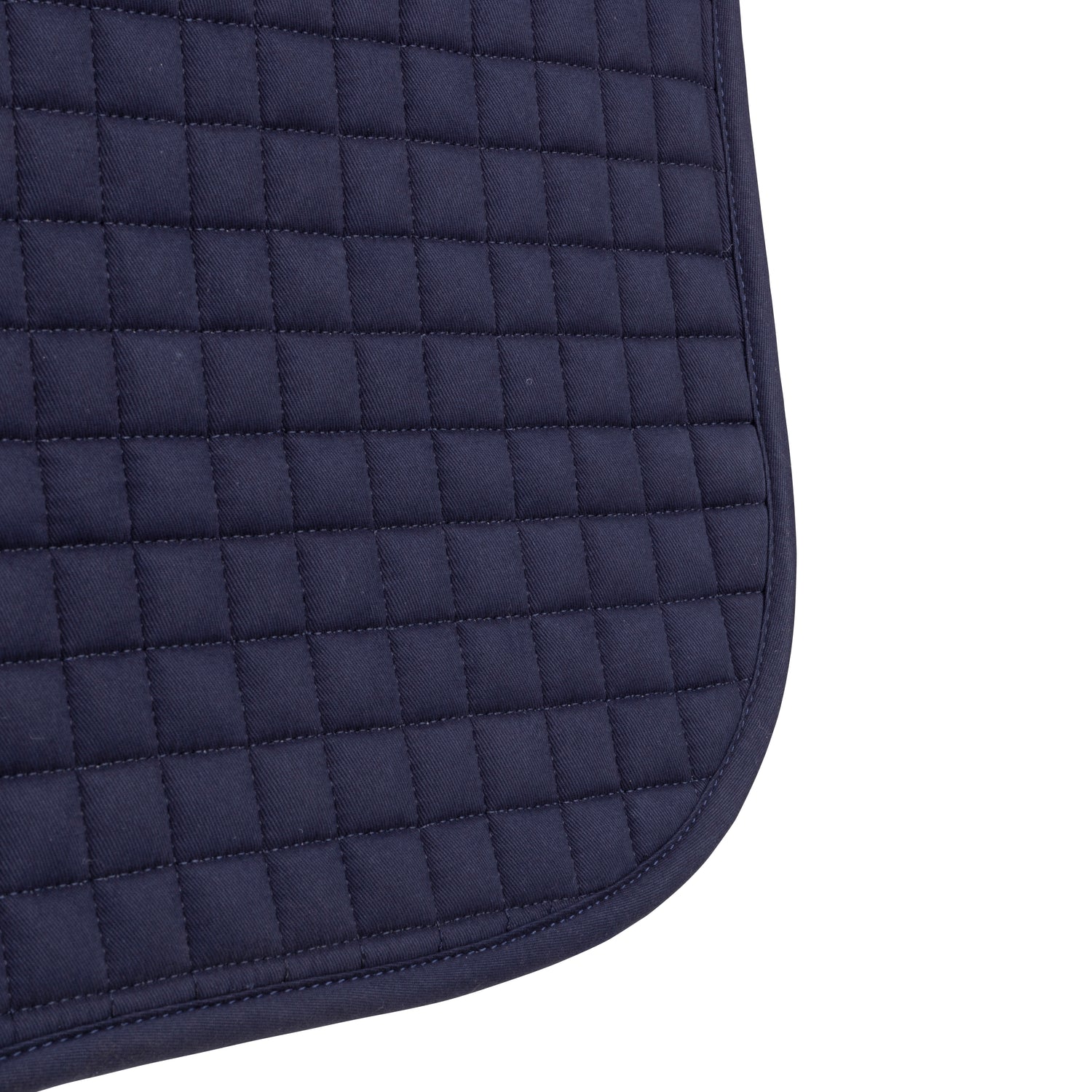 Shires ARMA Deluxe Cotton Saddlecloth #colour_navy