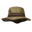 Baleno Caitlin Multiple-Purpose Tweed Hat #check-khaki