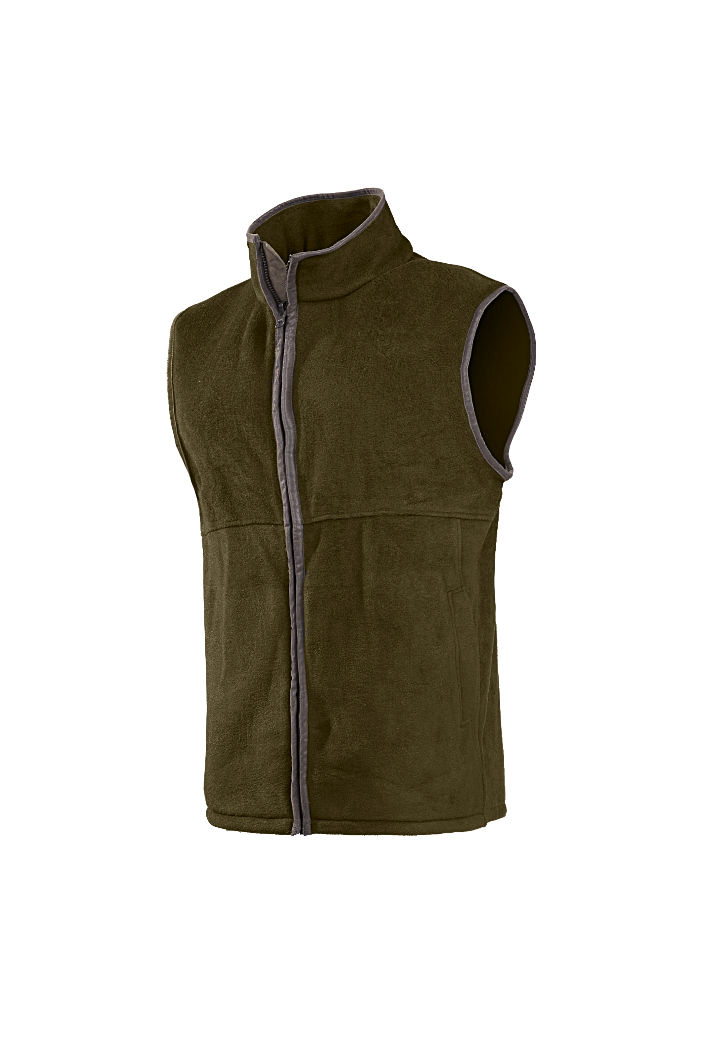 Baleno Harvey Mens Fleece Bodywarmer #colour_olive