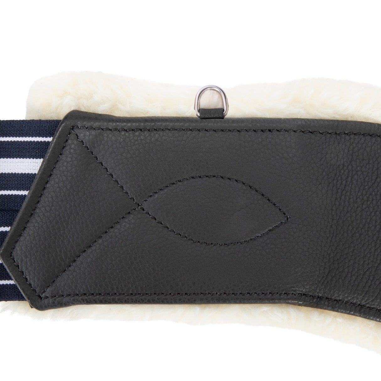 Shires Velociti Lusso Elite Stud Girth #colour_black