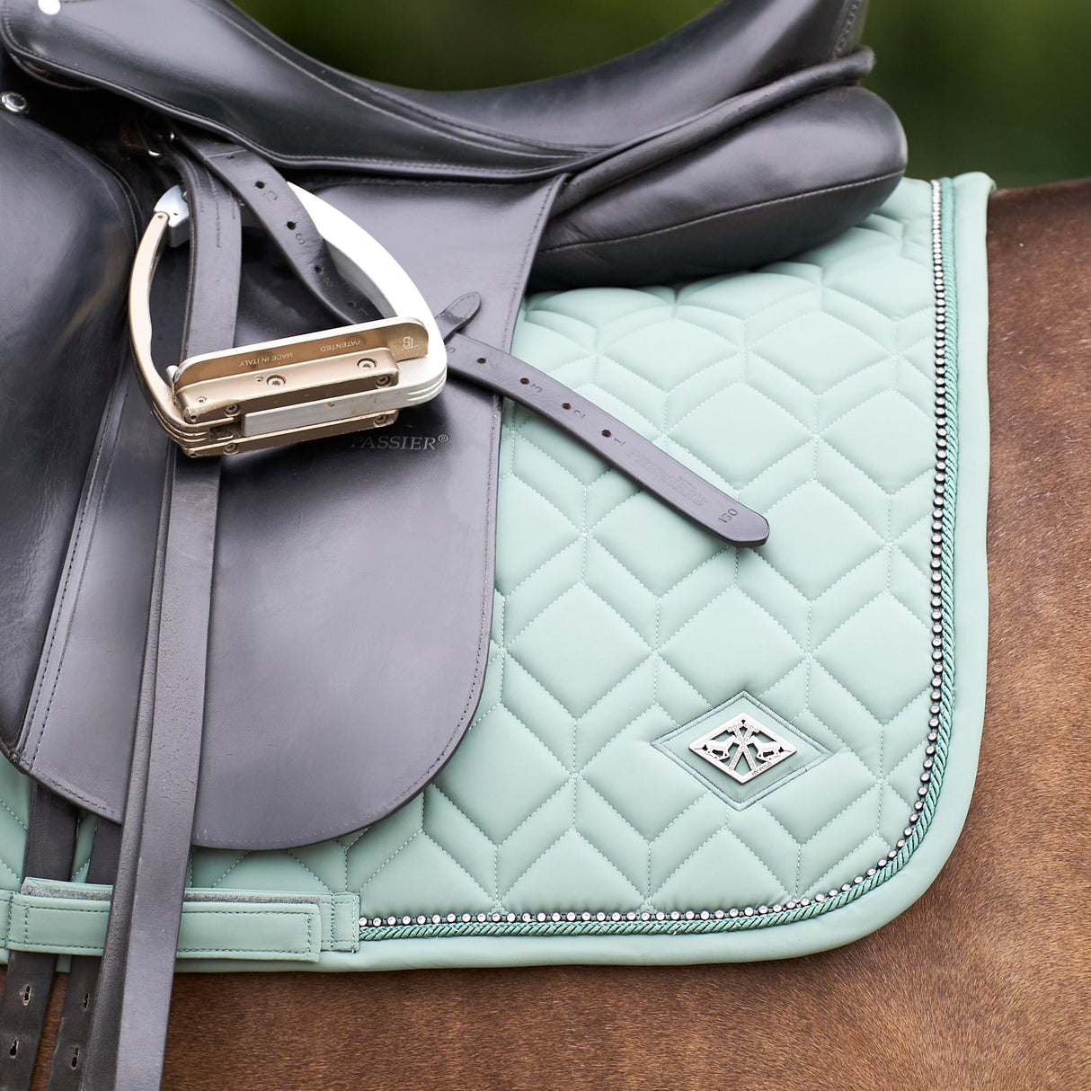 HV Polo Classic GP Saddle Pad #colour_greenery