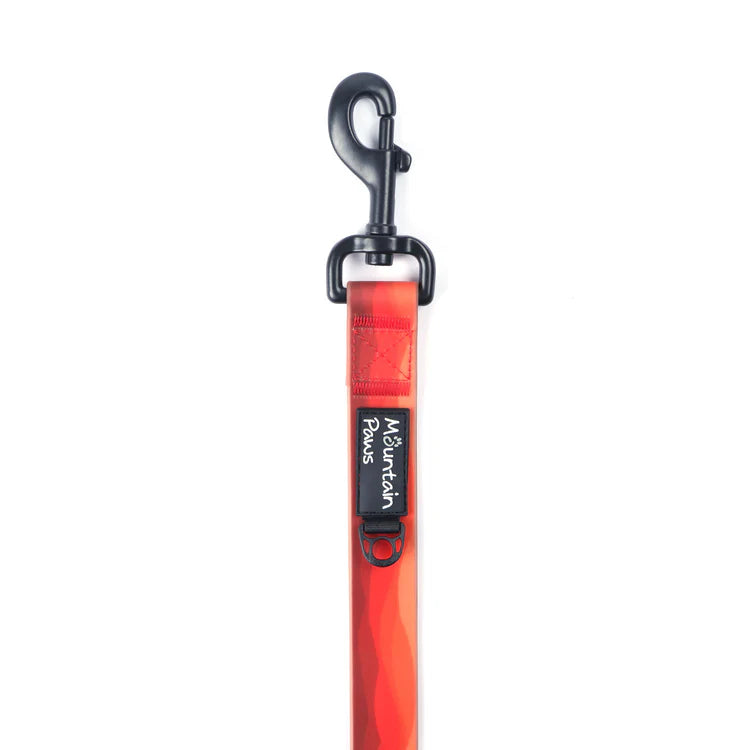 Mountain Paws Waterproof Dog Lead #colour_orange