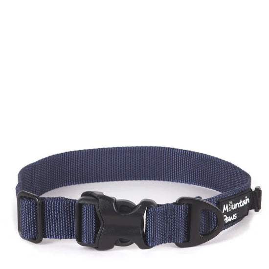 Mountain Paws Extra Tough Dog Collar #colour_navy