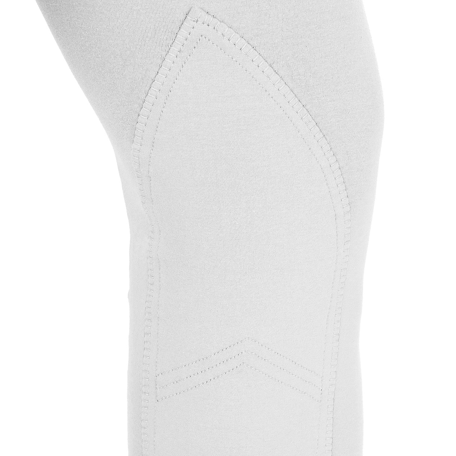 Equestro Urano Model Man Breeches In Stretch Cotton #colour_white
