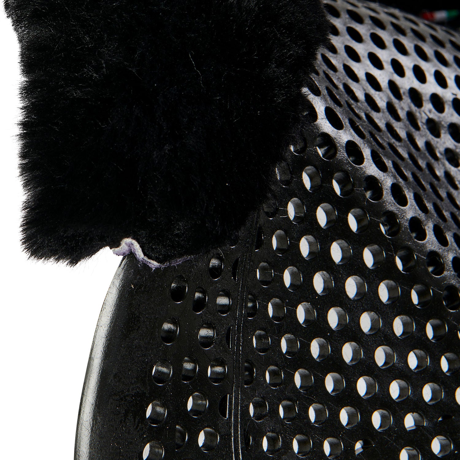 Acavallo Gel Ns-S Classic-S Cut-Out Rear Riser #colour_black-black