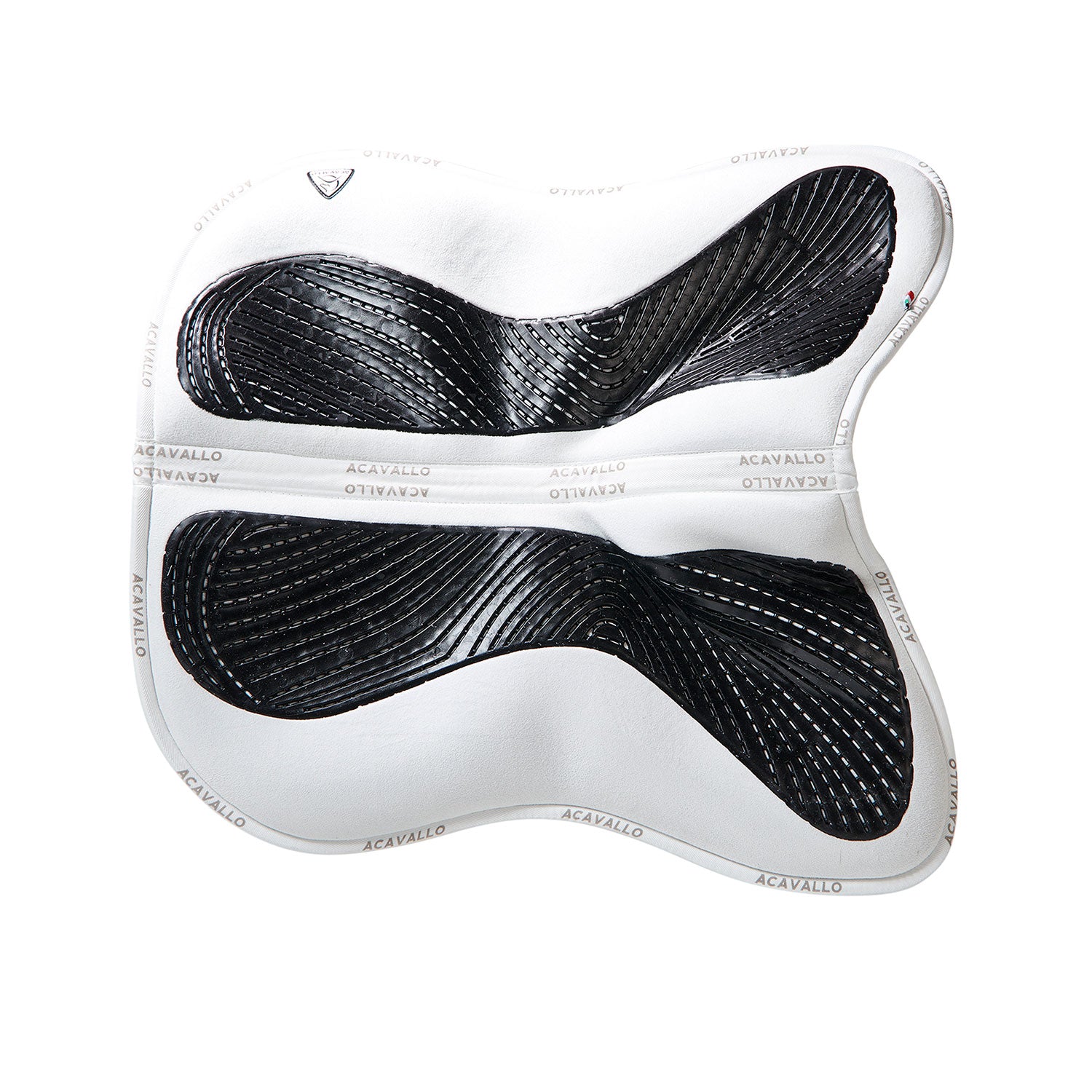 Acavallo Pad Mf Hps Cw-Cs Suede Gel Grip Flat #colour_white