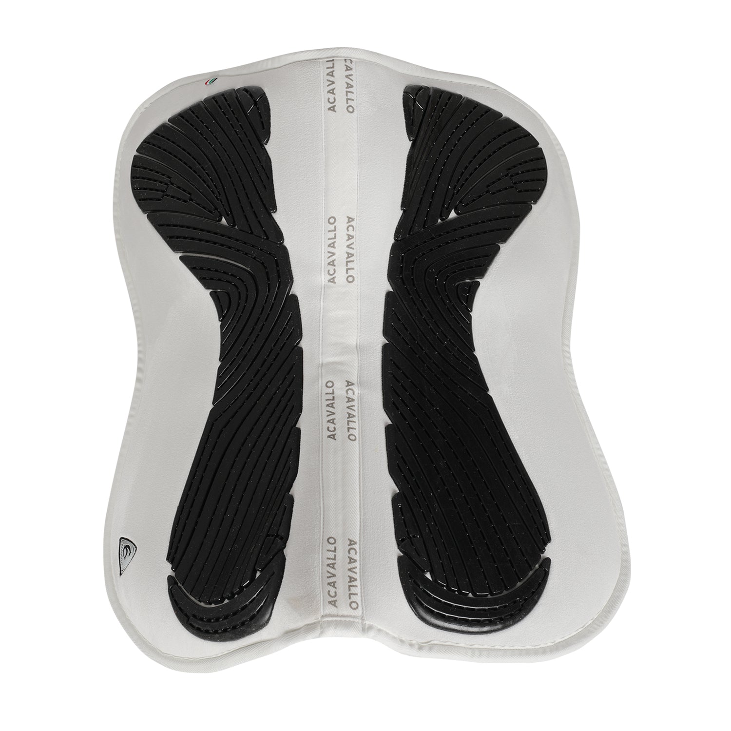 Acavallo Pad MF HPS CW-CS Suede Grip Gel Flat Configurable Pocket #colour_white