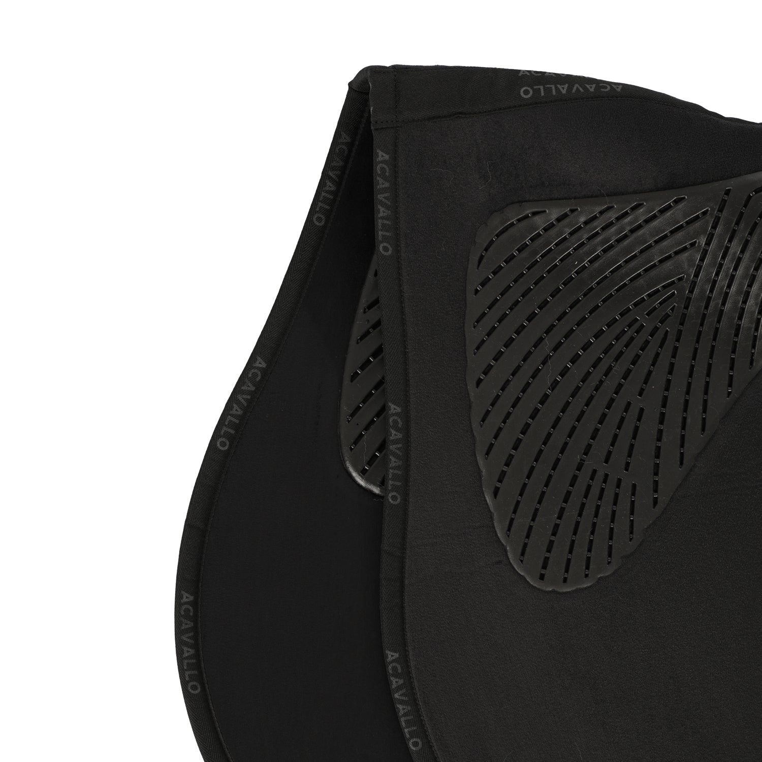 Acavallo Saddle Pad JS CW-CS Twin Sided Gel Grip #colour_black