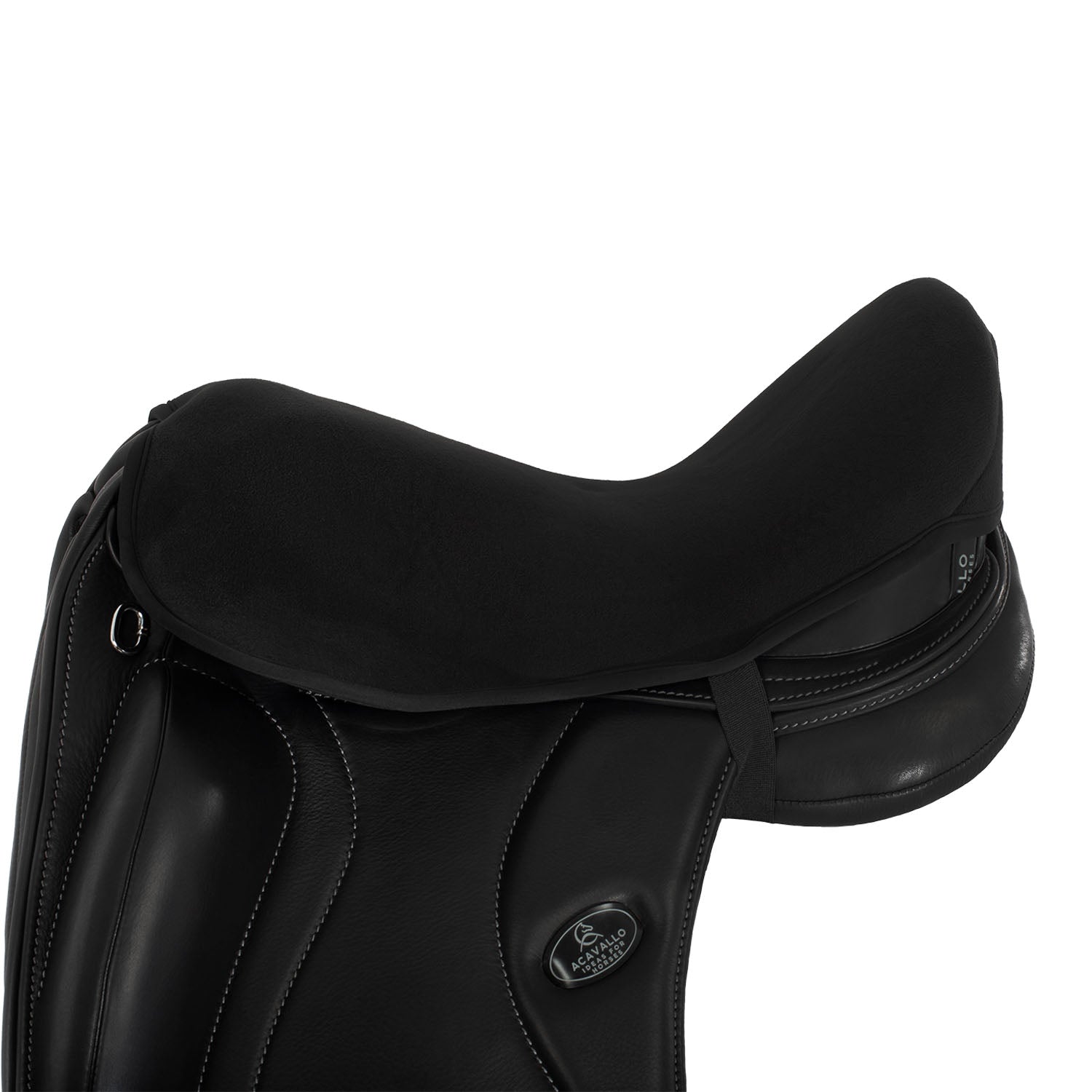 Acavallo Dressage 10mm Gel Seat Saver Dri-Lex #colour_black
