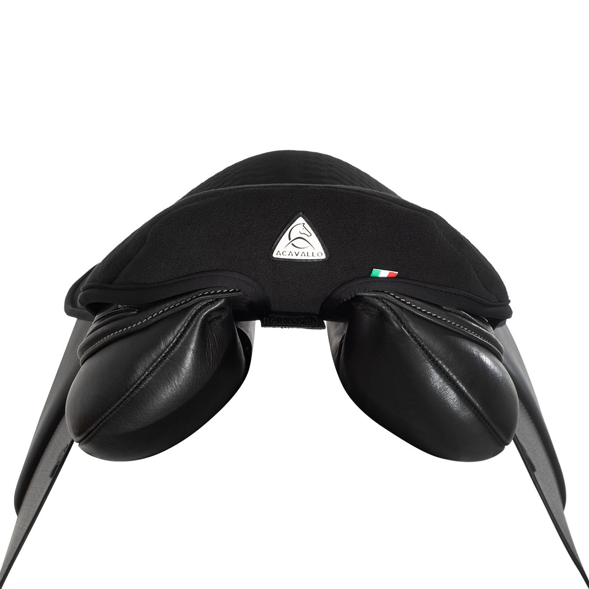 Acavallo Standard Seat Saver Jumping Classic Gel-In Dri-Lex 20mm #colour_black