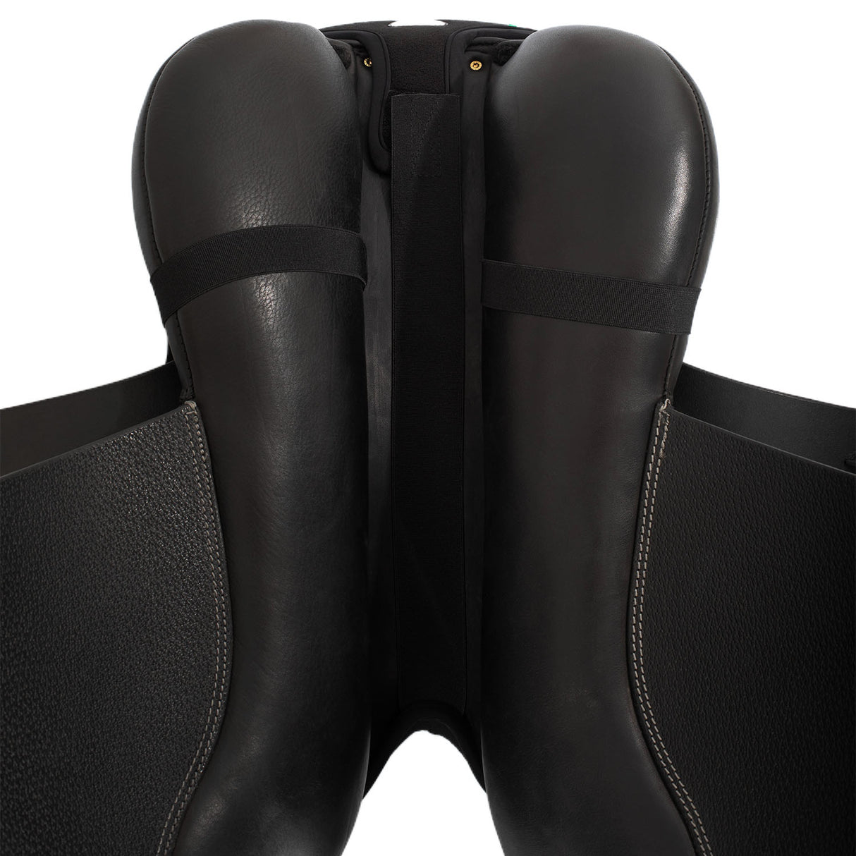 Acavallo Ortho-Pubis Seat Saver Jumping Classic Gel-In Dri-Lex 20mm #colour_black