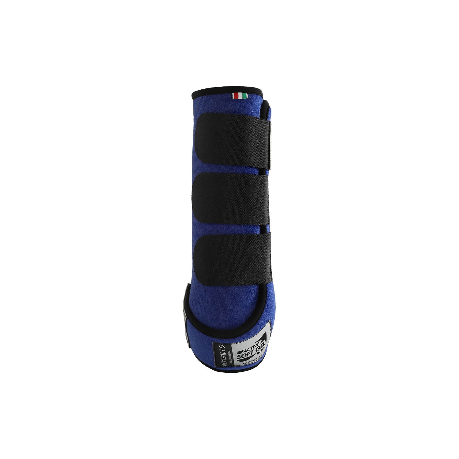 Acavallo Respira Newprene Back Boots Gel Lined #colour_blue