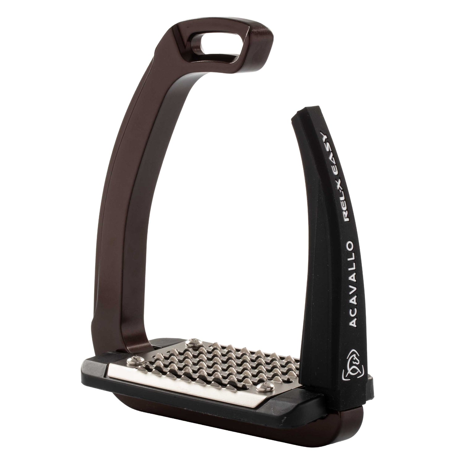 Acavallo Rel-X Easy Stirrups #colour_brown
