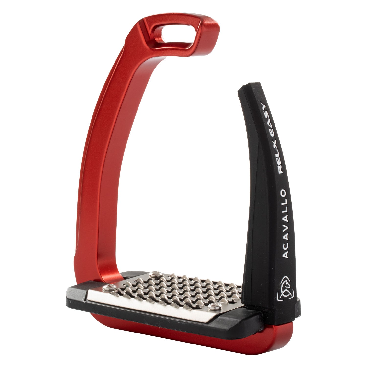 Acavallo Rel-X Easy Stirrups #colour_red
