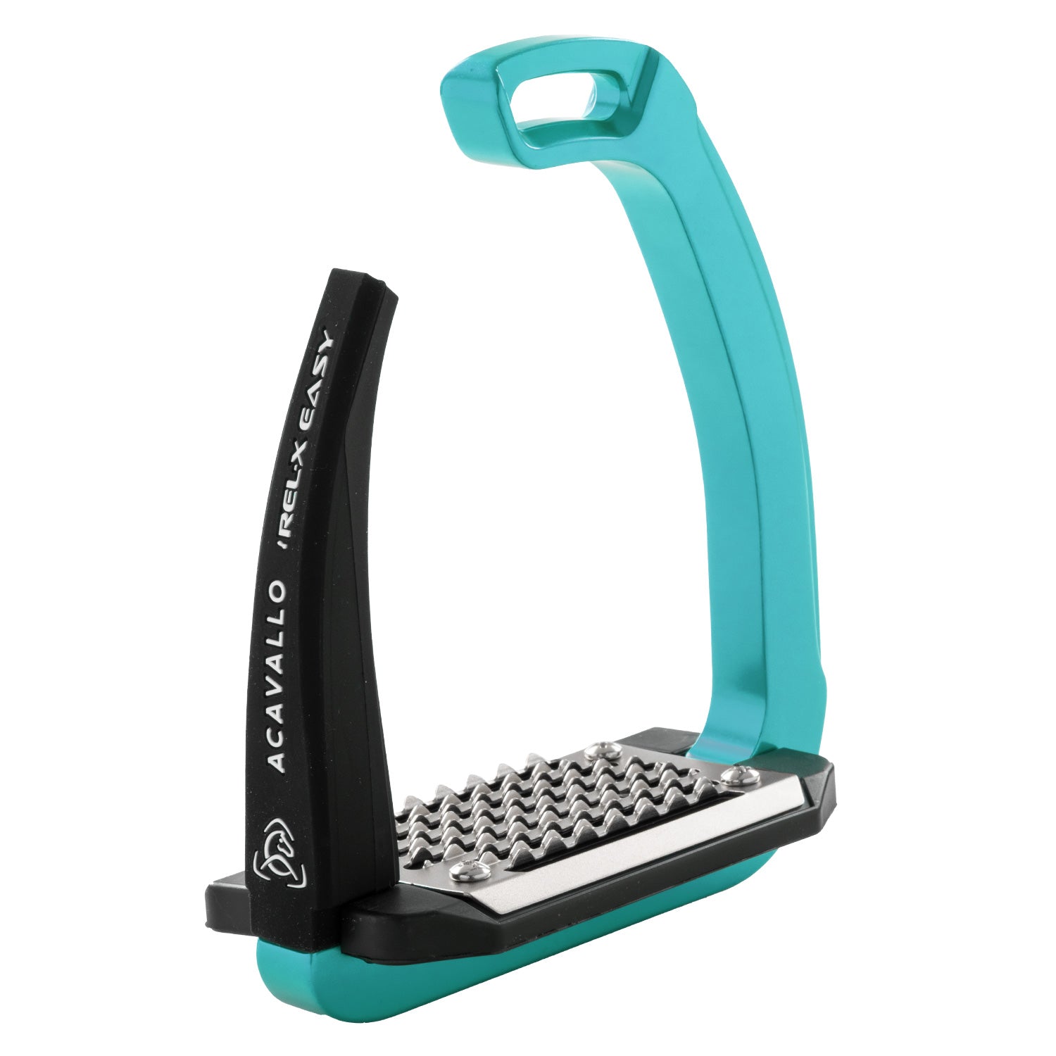 Acavallo Rel-X Easy Stirrups #colour_sky-blue
