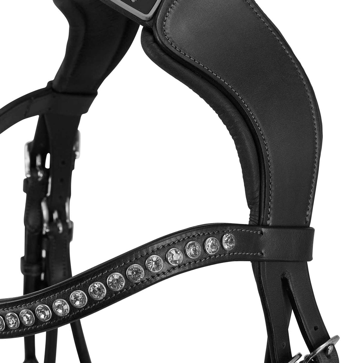 Acavallo Poesia Bridle Calfskin #colour_black