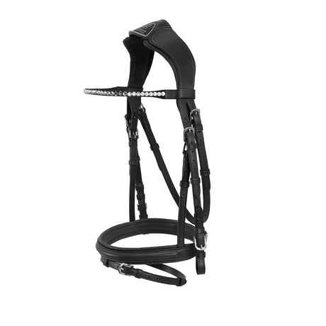 Acavallo Cupido Bridle Calfskin #colour_black