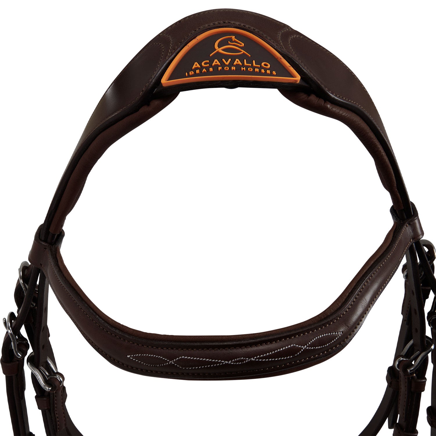 Acavallo Amazzone Bridle Calfskin #colour_brown