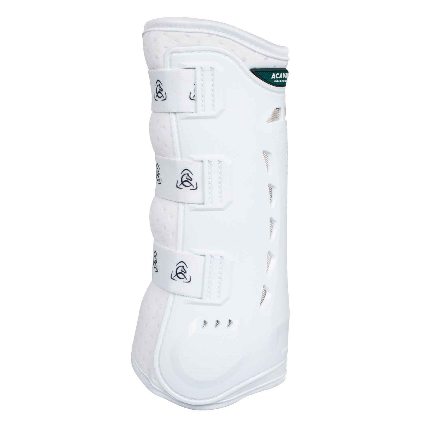 Acavallo Anatomical Hind Dressage Boots #colour_white