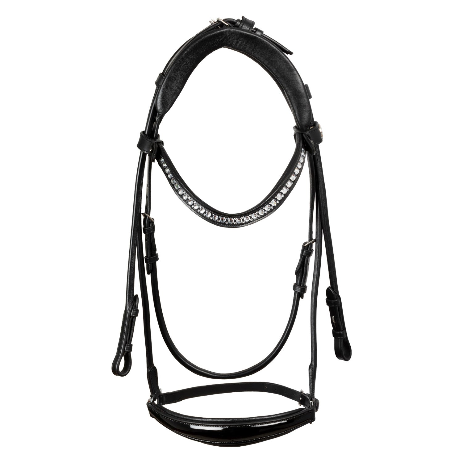 Acavallo Girasole Bridle Calfskin #colour_black