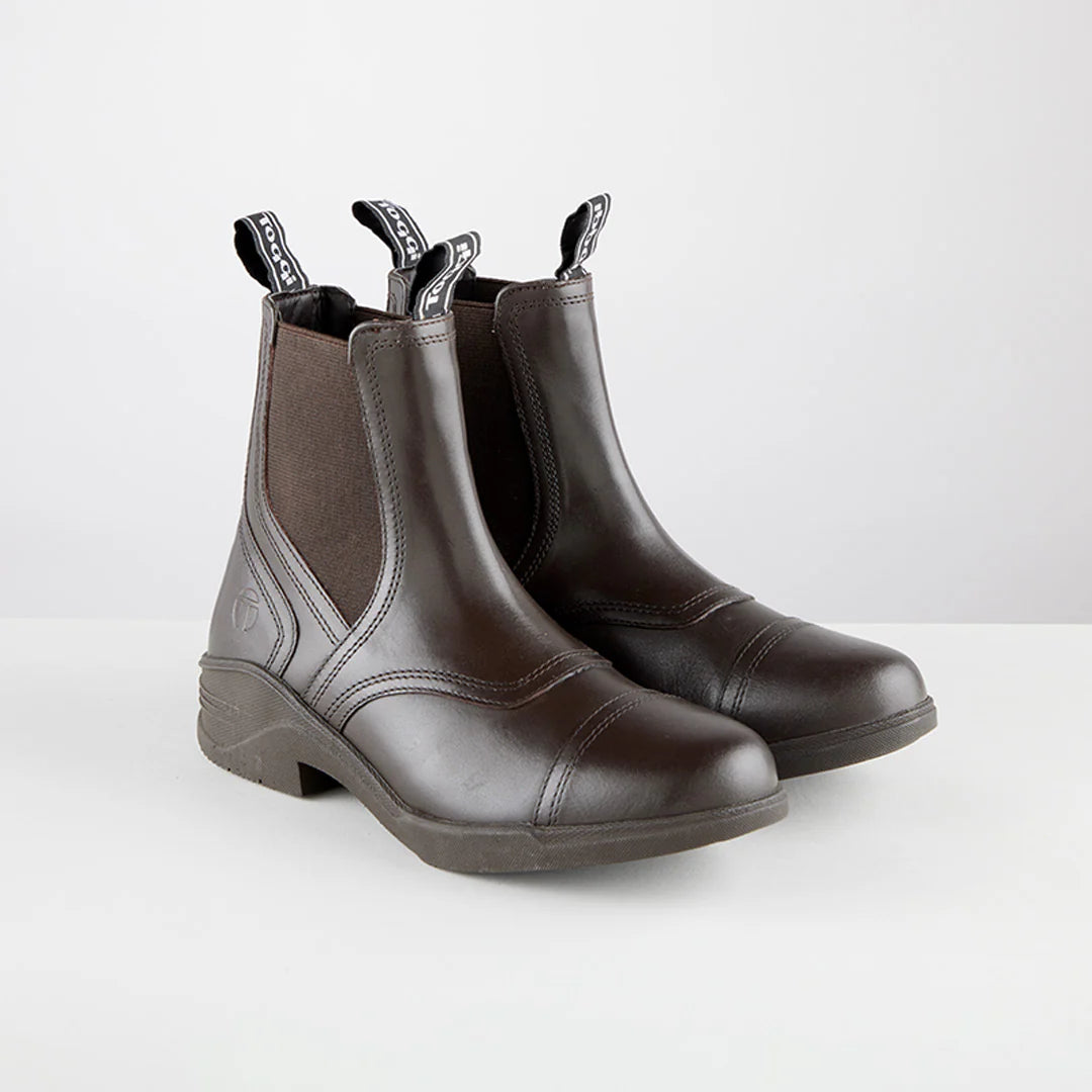 Toggi Boughton Childrens Jodhpur Boot #colour_brown