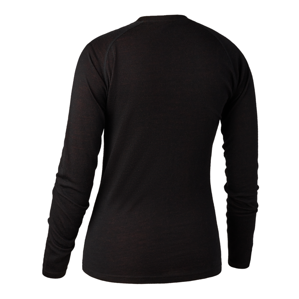 Deerhunter Women's Quinn Merino Undershirt #colour_black-oak
