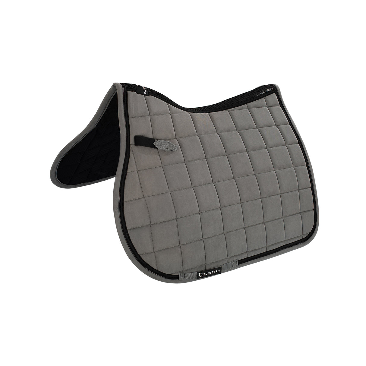 Equestro Shaped Jumping Saddle Pad #colour_grey