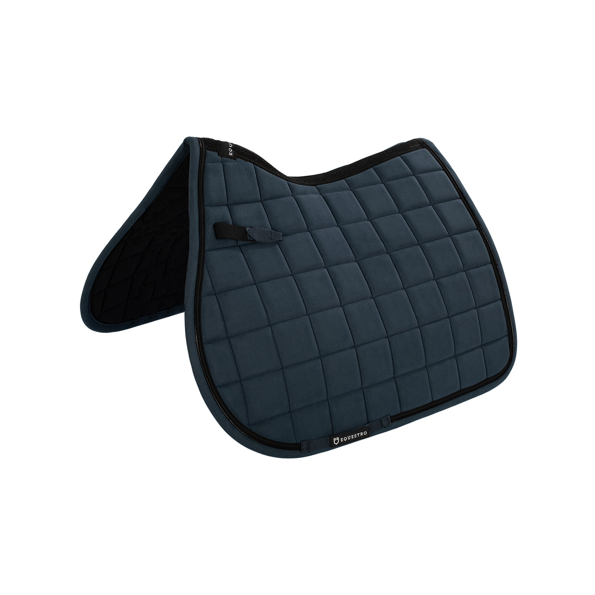 Equestro Shaped Jumping Saddle Pad #colour_blue