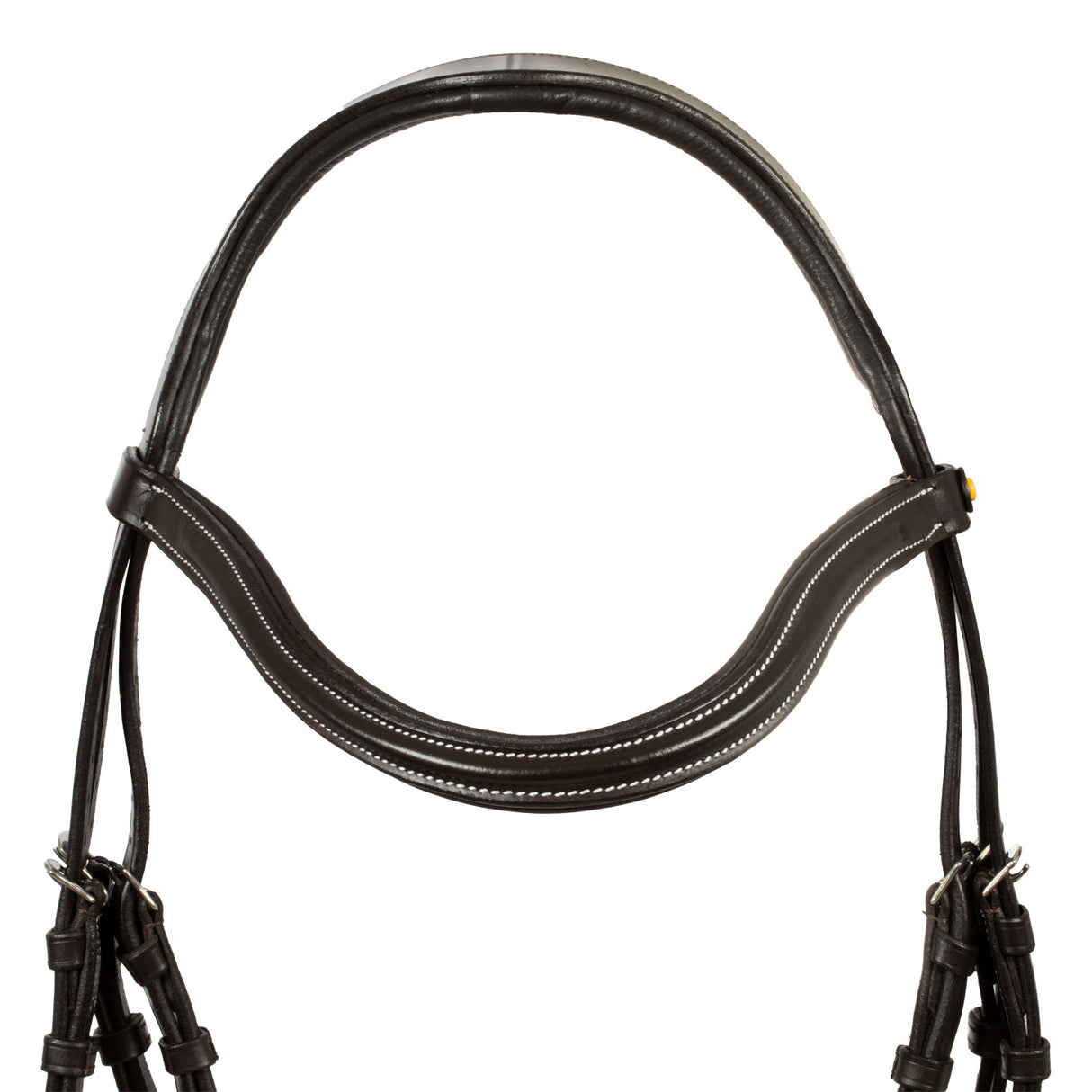 Equestro Mexican Leather Bridle #colour_brown